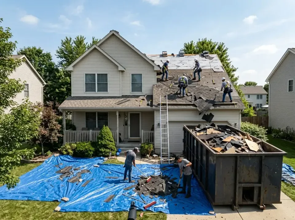 roof-replacement-debris-remova-004 — frequently asked questions, Cheapest Dumpster Rentals in Hollywood Park, TX